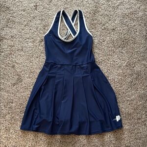 Prince Navy Blue Mini Dress
